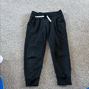 Kids Black Jogger Pants